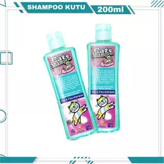 SHAMPO ARMANI TICK & FLEA  200 ml / shampo kutu kucing / Merek Raid All