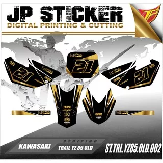 (COD) STRIPING MOTOR TRAIL YZ 85 OLD - STIKER VARIASI LIS SKOTLET TRAIL YAMAHA YZ 85 OLD - 002