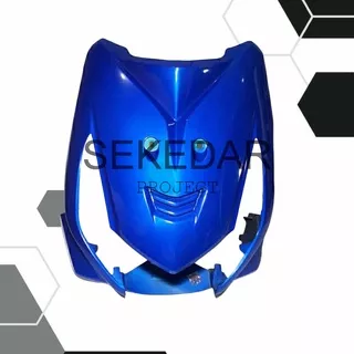 Tameng Dasi Panel Cover Body Bodi Depan Honda Beat Karbu Lama Old Warna Biru 2006 2007 2008 2009 2010 2011 2012