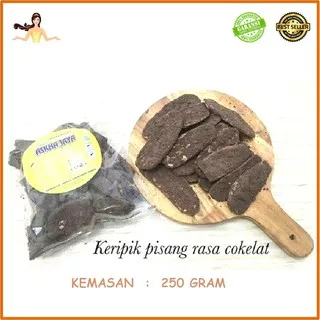 Keripik Pisang Aneka Rasa Cokelat Khas Lampung Coklat Askha Jaya 250 Gram