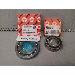 Bearing 6005 C3 + 16007 C3 Fag Set Balancer Ninja R RR 150cc 2tak Hi speed C3