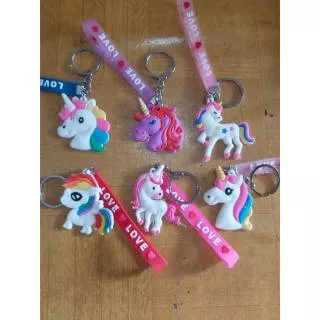 Gantungan kunci Unicorn/gantungan kunci/key chain unicorn