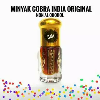 Bibit Parfum Kobra Istambul 3 ml By India minyak wangi Murni Cobra india