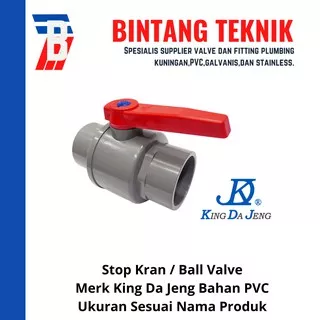 Ball Valve / Stop Kran 4 inch PVC KDJ