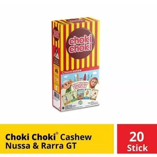 CHOKI CHOKI NUSA & RARA/CHOKI CHOXI STICK COKLAT BOX ISI 20 PCS