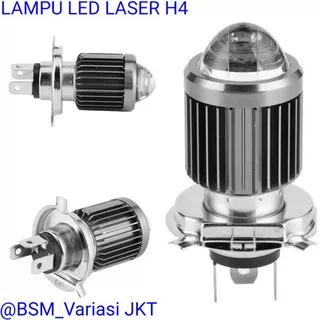 Lampu led laser bholam laser kaki h4 mobil motor H-4 Waterproof LAMPU UTAMA LASER H4 MOTOR MOBIL