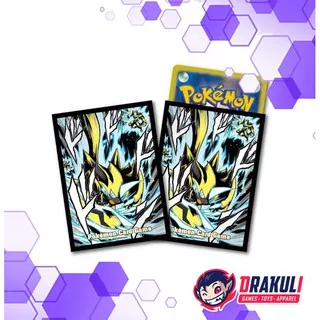 TCG Pokemon Deck Shield Sleeve - Vigorous Zeraora