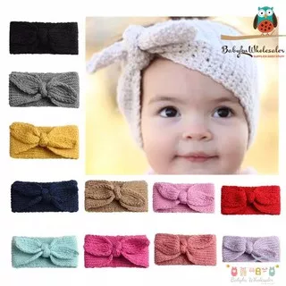 Bandana rajut bayi pita / Baby headband knit