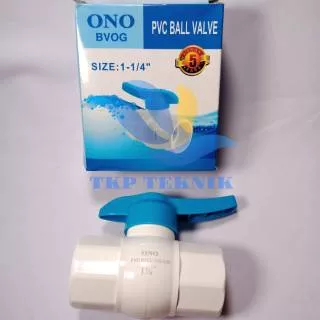 ONO BALLVALVE PVC / STOP KRAN 1 1/4