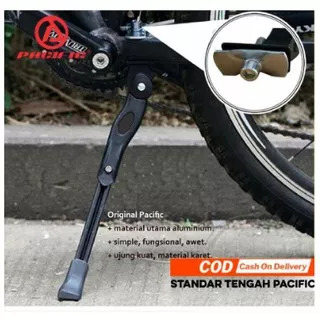Standar Jagang Tengah Sepeda Kickstand 24, 26, 27.5, 29  Adjustable Pacific