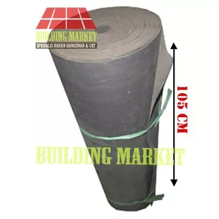 KARPET TALANG AIR / KARPET ATAP / TIBER TALANG HITAM 105 CM @1 METER