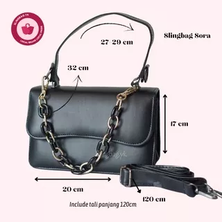 SLINGBAG SORA SHOULDER BAG SLING BAG TAS SELEMPANG TAS BAHU SLINGBAG.YK