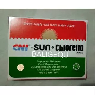 SUN chlorella 150 Tablet