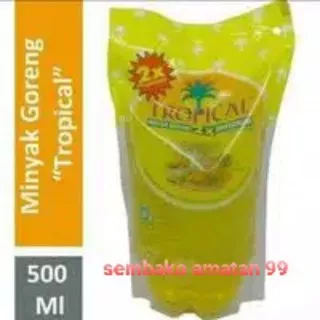 Minyak Goreng Tropical 500ml Pouch