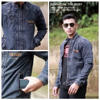 JAKET SANWOSH FJ THE BERRY / JAKET DENIM SANWAOSH PRIA / JAKET JEANS SANWASH BORDIL