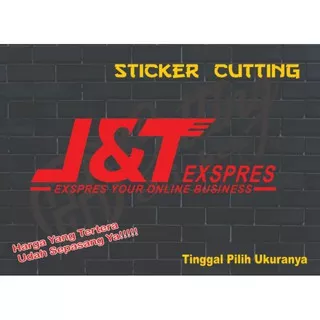 Sticker cuting J&T expres - sticker motor scoopy genio pespa sticker universal