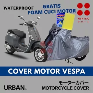 SALE Sarung Motor Vespa Cover Motor Vespa Selimut Motor Vespa Mantel Penutup Motor Urban Waterproof