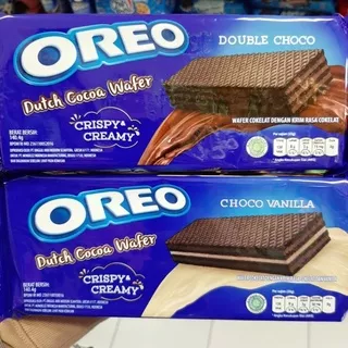 Oreo Wafer Dutch Cocoa Wafer 140,4 gram Murah Bandung / biskuit cemilan snack oreo wafer coklat