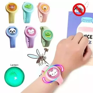 Gelang Anti Nyamuk Bayi + LED Gelang Lucu Gelang Anak Gelang Jam Tangan Anak / Mosquito Repellent