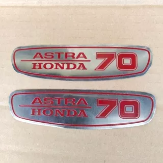 ?Price Emblem Logo Tangki Pispot C70 C50 Astra Honda Plat Stainless Hgs0X-06