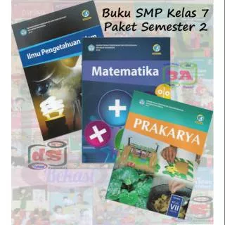 Buku Paket Kelas 7 Semester 2 IPA Matematika Prakarya K2013 edisi revisi 2017