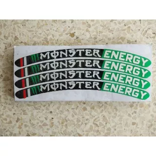 sticker velg monster energy isi 4list