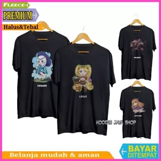 Kaos Game Pria Wanita Distro Cotton Combed 30s - Baju Kaos Gaming Mobile Legend