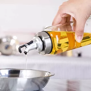 Peralatan Dapur Botol Wadah Tempat Penyimpanan Minyak Olive Oil Cuka Kecap Saos Serbaguna