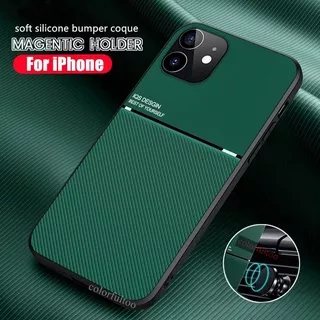 iPhone 12 Pro Max XR X XS MAX 7 8 6 6s Plus 5 5s SE Matte Phone Case Fashion Hard Soft Anti Shock Shockproof Casing TPU New Leather Magnetic Cover