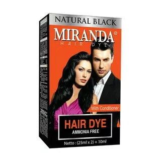 Miranda Natural Black Hair Dye