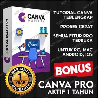 CANVA MASTERY TUTORIAL Bonus Canva Pro