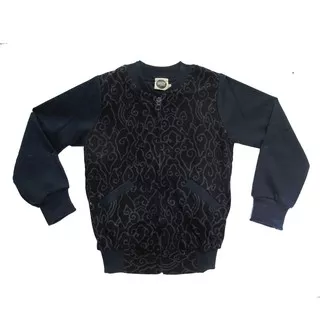 Jaket Batik Anak - Kids Najma Jacket Black