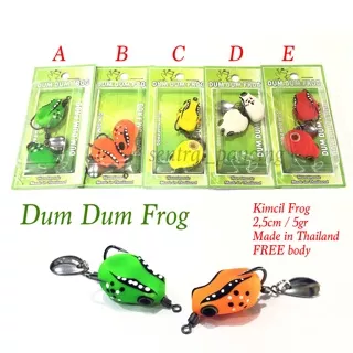 Umpan Dum Dum Frog Kimcil