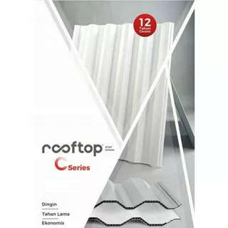 Atap uPVC Rooftop C-SeriesAtap uPVC Rooftop C-Series