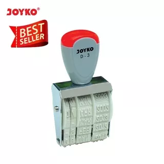 STEMPEL Date Stamp / Stempel Tanggal Joyko D-3 MURAH