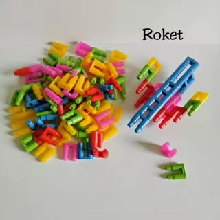 Lego Roket Jadul 100pcs
