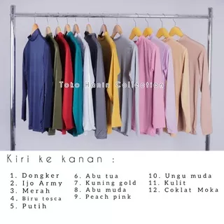 Manset Baju Bahan Kaos Premium // L, XL, XXL, JUMBO