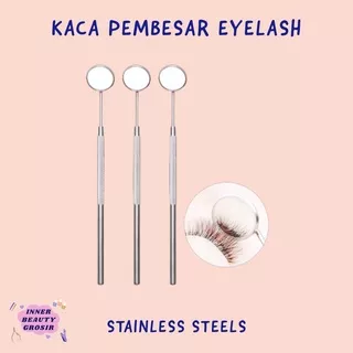 Cermin Pembesar Multifungsi Bahan Stainless Steel Untuk Dokter Gigi Dan Bulu Mata