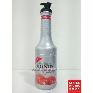 Monin Strawberry Fruit Mix - 1 lt - LE FRUIT DE MONIN STRAWBERRY