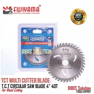 FUJIYAMA Mata Gerinda Potong Kayu Multi Cutter Saw Circular Saw Blade 4 Inch 40T TCT