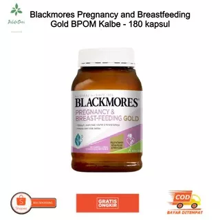 Vitamin Ibu Hamil Blackmores Pregnancy And Breastfeeding Gold Bpom Kalbe - 180 Kapsul