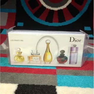 [COD]PARFUM DIOR SET 5 IN 1 - DIOR MINIATUR - DIOR LES PARFUMS MINIATUR - GIFT SET DIOR MINIATUR - MINIATUR PARFUM 1 SET DIOR - MASING2 ISI 5ml