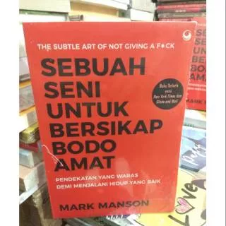 BUKU TERLARIS SEBUAH SENI UNTUK BERSIKAP BODO AMAT