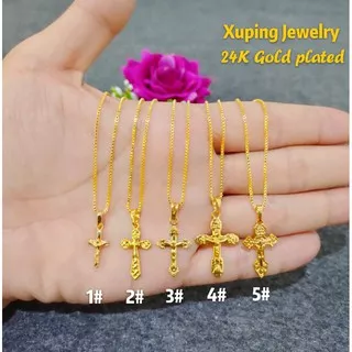 Kalung Salib xuping baru