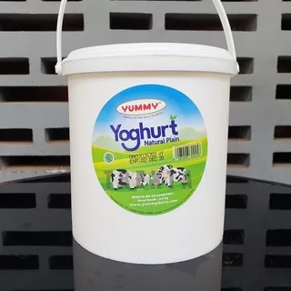 YOGHURT PLAIN YUMMY 2.5 KG