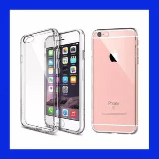 iPhone 6 Plus - 6s Plus - Clear Soft Case Transparan TPU Casing Cover Bening Jelly