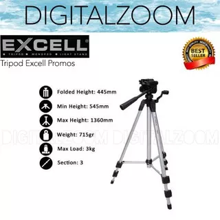 Tripod Excell Promos - Tripod Kamera Camcorder