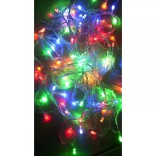 LAMPU TUMBLR LED 10 METER RAINBOW / LAMPU HIAS TUMBLR LED NATAL / LAMPU HIAS KAMAR Lampu Natal led tumblr 10M light ( lampu hias led lampu dekorasi murah )