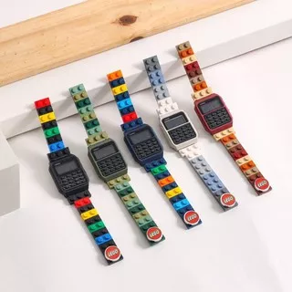 LEGO WATCH : CASIO KALKULATOR x BRICKS LEGO ORIGINAL