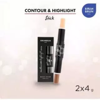 BRUNBRUN PARIS CONTOUR AND HIGHLIGHT STICK CONTOUR BRUNBRUN